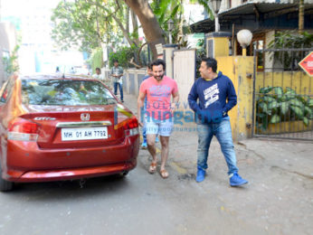 Saif Ali Khan spotted in Bandra