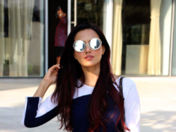 Sana Khan spotted at Hemant Oberoi’s restaurant at BKC in Bandra