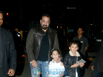 Sanjay Dutt spotted at BKC