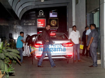 Sanjay Dutt spotted with his new car