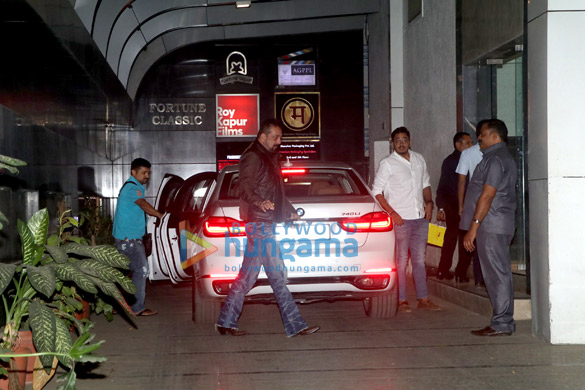 Sanjay Dutt spotted with his new car