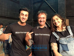 On The Sets Of The Movie Sanjay Dutt's Biopic