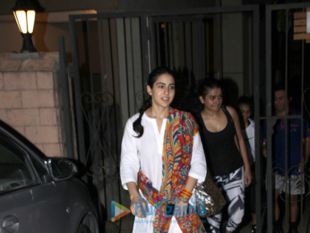 Sara Ali Khan snapped in Mumbai