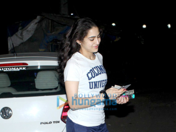 Sara Ali Khan spotted after yoga session in Bandra