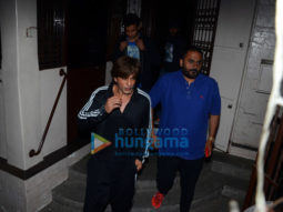 Shah Rukh Khan snapped at a recording studio in Bandra