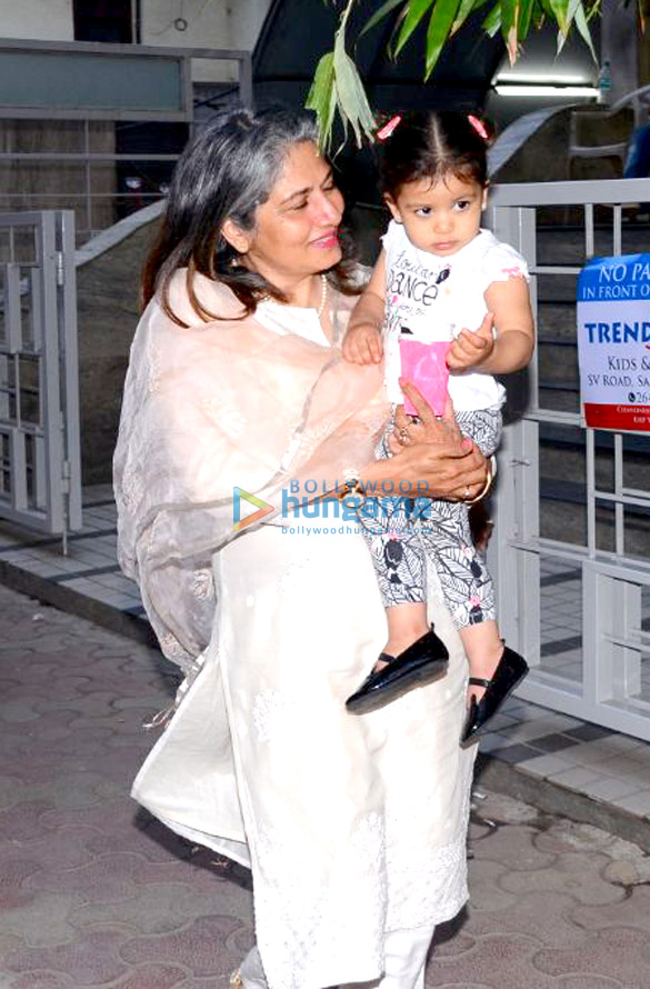 Shahid Kapoor’s daughter Misha snapped with her grandmother going to school