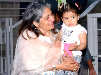 Shahid Kapoor's daughter Misha snapped with her grandmother going to school