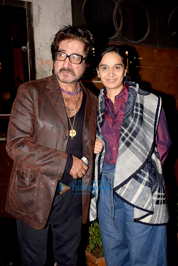 Shakti Kapoor spotted with wife Shivangi Kolhapure in Juhu