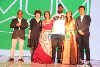 Shilpa Shinde, Sharad Kelkar and Rashmi Sharma at the announcement of the film ‘MUM 48’