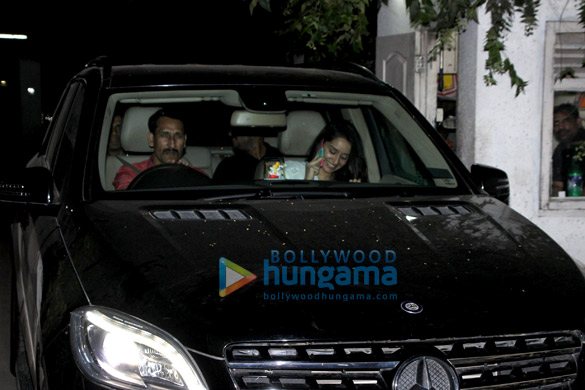 shraddha kapoor rajkummar rao varun sharma spotted at maddock office for screentest 6
