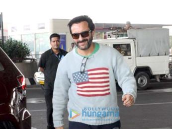 Shraddha Kapoor and Saif Ali Khan snapped at the airport