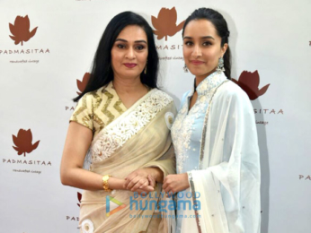 Shraddha Kapoor and Sonam Kapoor snapped at the Padmasita event