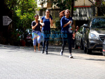 Shraddha Kapoor spotted jogging in Bandra