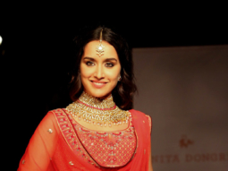 Shraddha Kapoor walks the ramp for Anita Dongre at The Wedding Show
