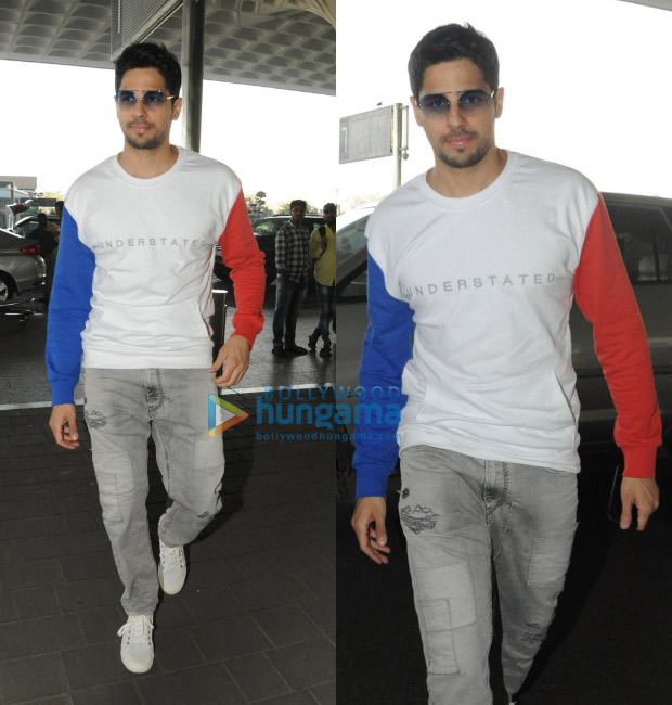 Sidharth Malhotra airport style