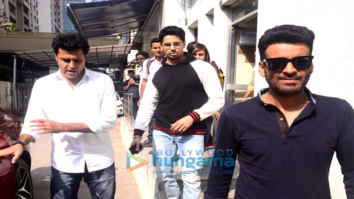 Sidharth Malhotra and Manoj Bajpayee snapped in Mumbai