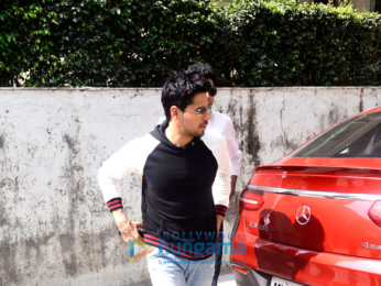 Sidharth Malhotra and Manoj Bajpayee snapped in Mumbai