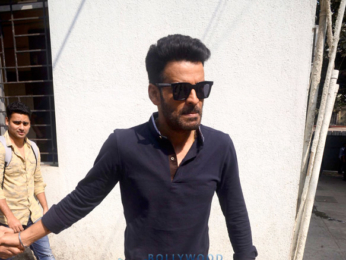 Sidharth Malhotra and Manoj Bajpayee snapped in Mumbai