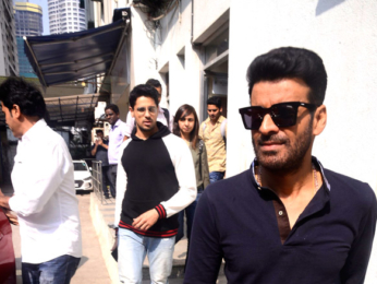 Sidharth Malhotra and Manoj Bajpayee snapped in Mumbai