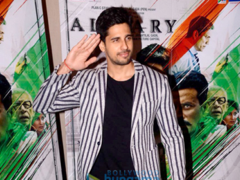 Sidharth Malhotra and Manoj Bajpayee snapped promoting their film Aiyaary