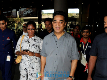 Sonam Kapoor, Kamal Haasan and Ileana D'Cruz Snapped at the airport