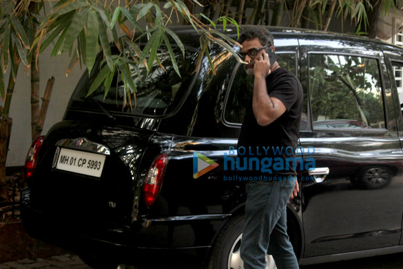 sonam kapoor and r balki snapped at sunny super sound 2
