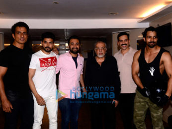 Sonu Sood hosts the bash for 'Paltan' team