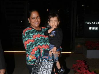 Sooraj Pancholi and Arpita Khan snapped at BKC Bandra