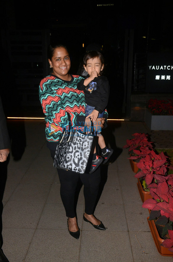 sooraj pancholi and arpita khan snapped at bkc bandra 6