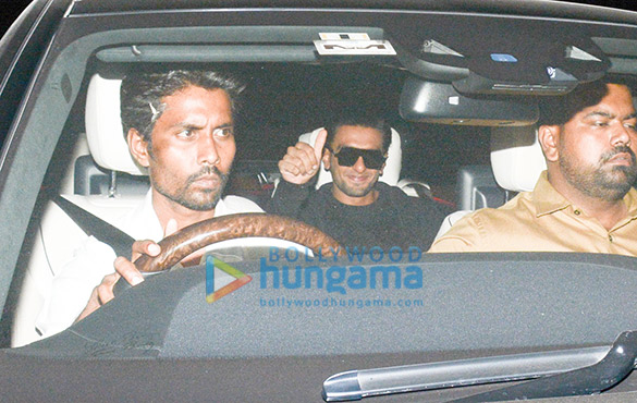 Special screening of Padmaavat at YRF Studio Special screening of Padmaavat at YRF Studio