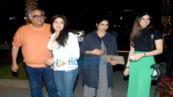 Sridevi snapped with family at BKC
