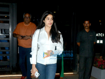 Sridevi snapped with family at BKC