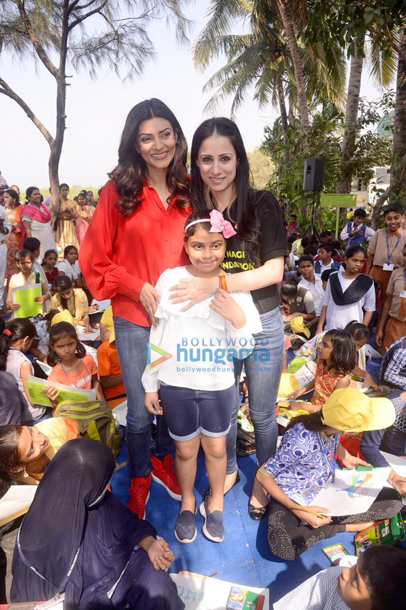 sushmita sen and rouble nagi snapped attending a republic day celebration 3