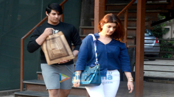 Twinkle Khanna and her son snapped outside FabIndia in Juhu