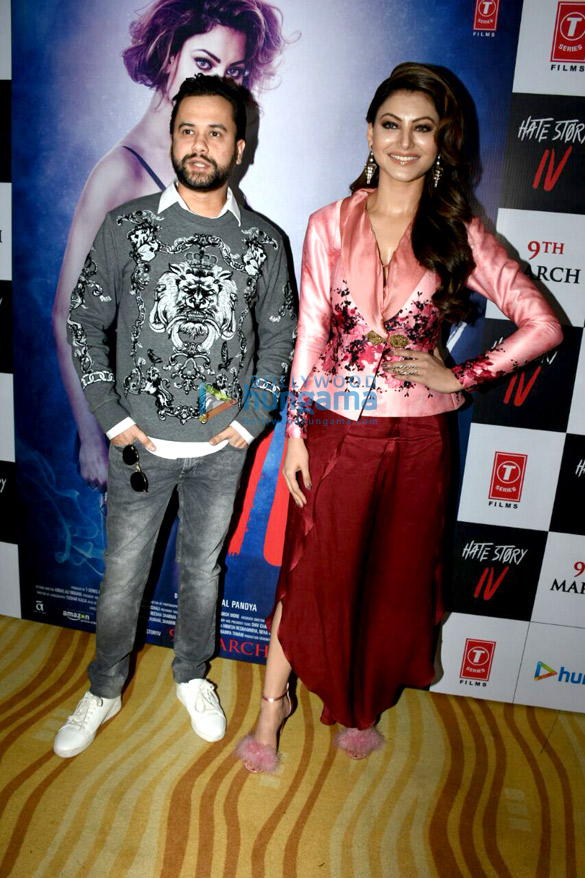 urvashi rautela at the song launch of aashiq banaya aapne from hate story iv 2