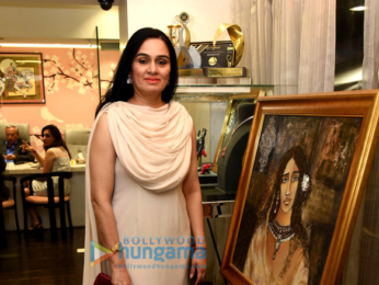 Raina Sachiin Joshi at Ghanasingh Be True for Bina Aziz’s art meets jewellery event