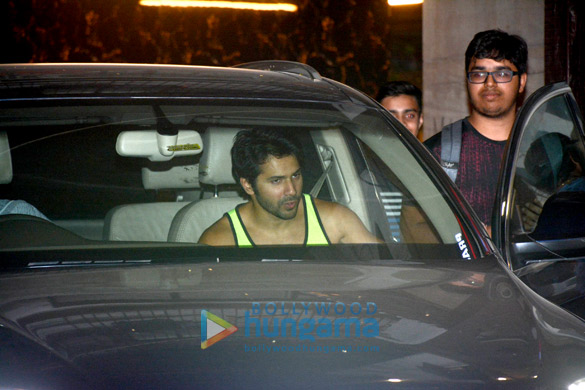 varun dhavan spotted at the gym 6