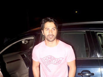 Varun Dhawan and Aayush Sharma spotted outside the gym