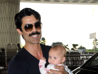 Varun Dhawan and Amit Gaur snapped at the airport