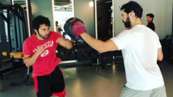 Watch: Varun Dhawan channels his inner mukkabaaz with Dino Morea