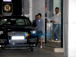 Varun Dhawan spotted at the gym