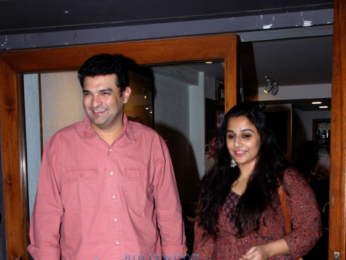 Vidya Balan and Siddharth Roy Kapur snapped at Sequel Bistro & Juice Bar