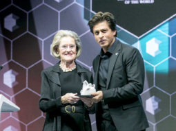 WATCH: Shah Rukh Khan receives Crystal Award at World Economic Forum in Davos and gives a moving speech