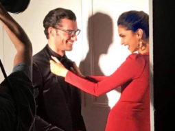 WOW! Deepika Padukone looks red hot while shooting for an ad campaign in Paris