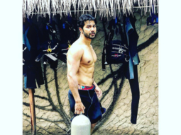 We can’t get over Varun Dhawan’s well-toned body in this picture after his scuba diving adventure