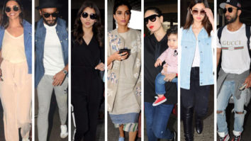 Weekly Airport Style: Deepika Padukone, Ranveer Singh, Anushka Sharma, Sonam Kapoor, Kareena Kapoor Khan, Alia Bhatt, Ranbir Kapoor impart style lessons!