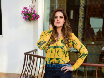 Zareen Khan and Karan Kundra meet media as a part of '1921' promotions