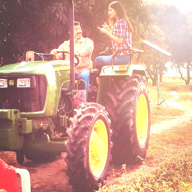 Sunny Deol shoots for an ad commercial and his rugged avatar will definitely impress his fans