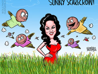 Bollywood Toons: Sunny Leone the Scarecrow Bollywood Toons: Sunny Leone the Scarecrow