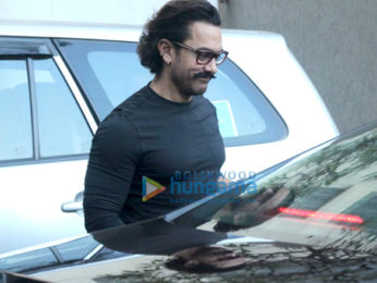 Aamir Khan snapped in Bandra